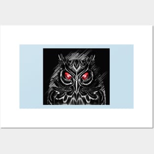 Night owl Posters and Art